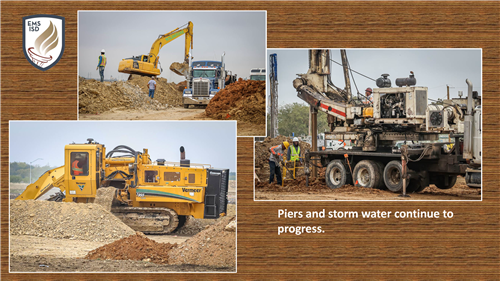 Piers and storm water
